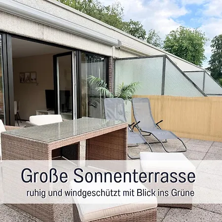Wahlheimat Haffkrug, Strandnaher Ostseeurlaub, Terrasse, Tiefgarage Und Wlan Апартаменты