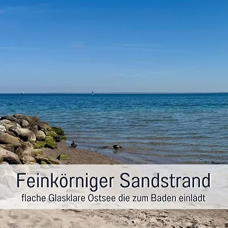 Wahlheimat Haffkrug, Strandnaher Ostseeurlaub, Terrasse, Tiefgarage Und Wlan *