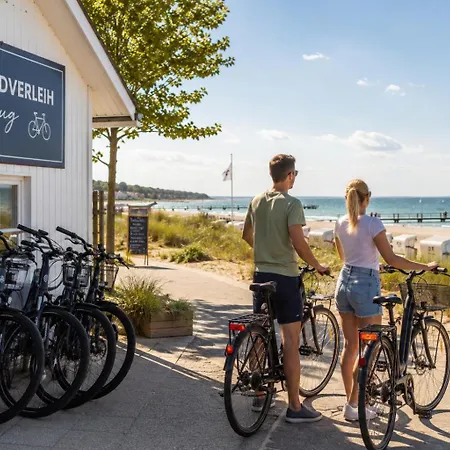 Апартаменты Wahlheimat Haffkrug, Strandnaher Ostseeurlaub, Terrasse, Tiefgarage Und Wlan *